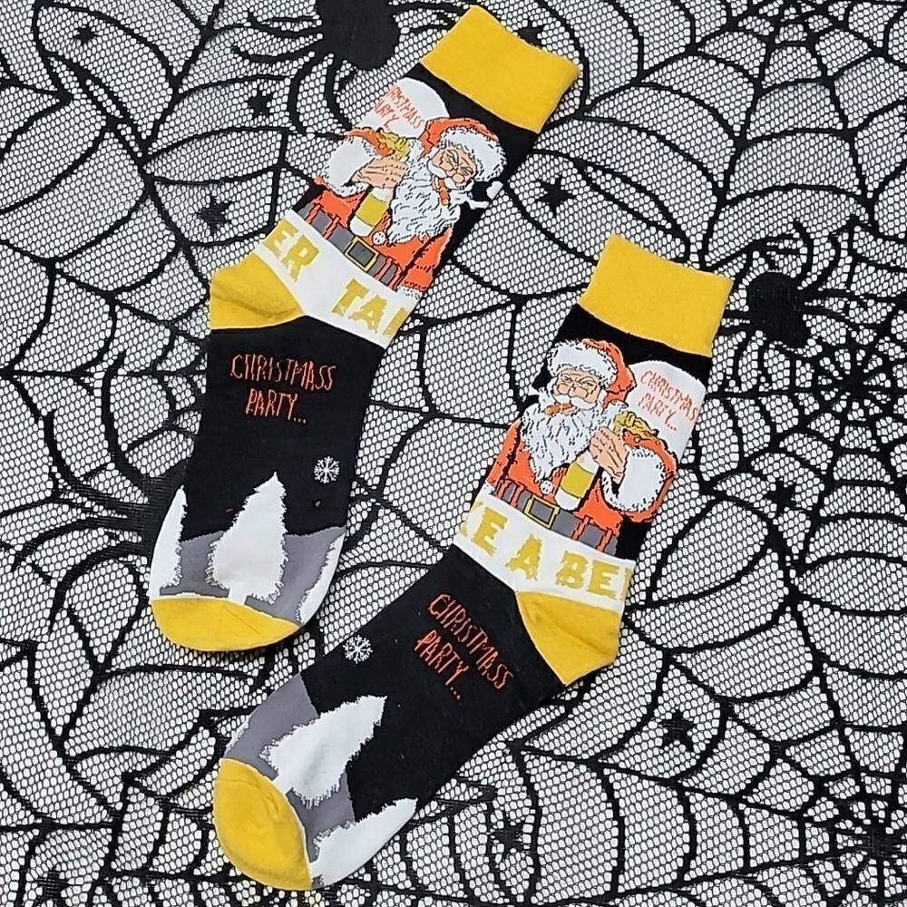 Bad Santa Socks Size One Size